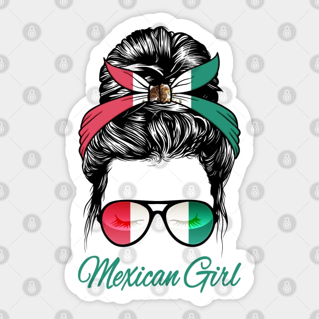 Mexican Girl Sticker by PnJ